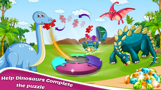 اسکرین شات برنامه Dig Dinosaur Games for Kids 7