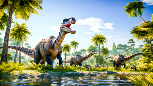 اسکرین شات 3 برنامه Dig Dinosaur Games: Kids games