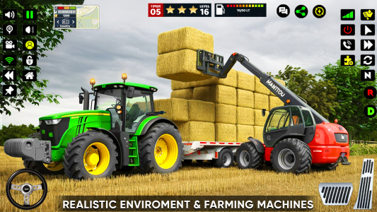 اسکرین شات 3 بازی Tractor Farming Game: for kids