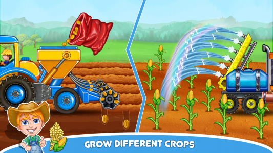 اسکرین شات بازی Tractor Farming Game: for kids 3