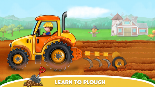 اسکرین شات بازی Tractor Farming Game: for kids 4