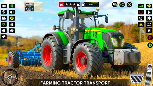 اسکرین شات بازی Tractor Farming Game: for kids 1