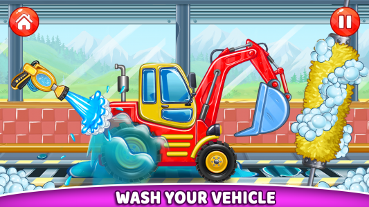 اسکرین شات 4 بازی Build a House - Truck Games