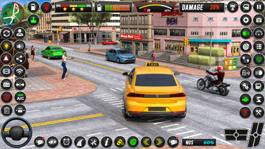 اسکرین شات بازی City Taxi Simulator Car Drive 6