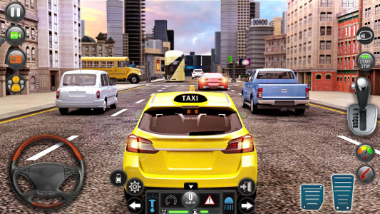 اسکرین شات بازی City Taxi Simulator Car Drive 7