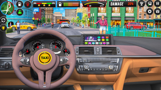 اسکرین شات بازی City Taxi Simulator Car Drive 2