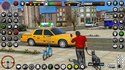 اسکرین شات بازی City Taxi Simulator Car Drive 2