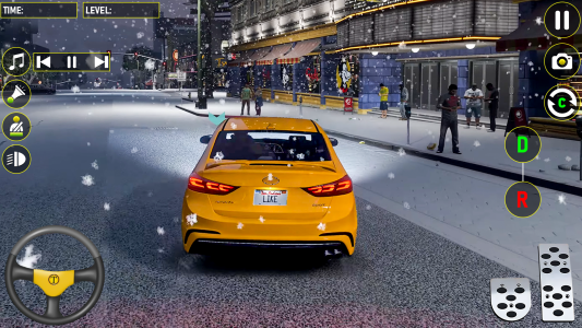 اسکرین شات 2 بازی City Taxi Simulator Car Drive