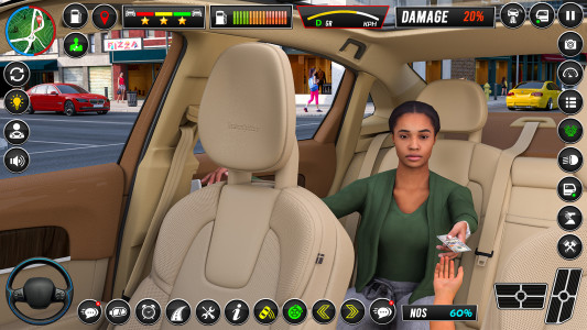 اسکرین شات بازی City Taxi Simulator Car Drive 5