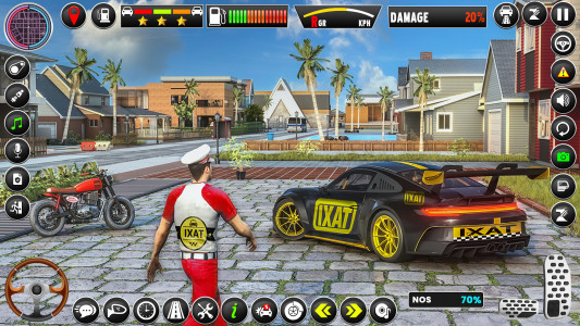 اسکرین شات بازی City Taxi Simulator Car Drive 3