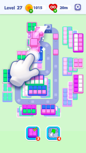 اسکرین شات 1 بازی Color Cube Match: Sort Puzzle