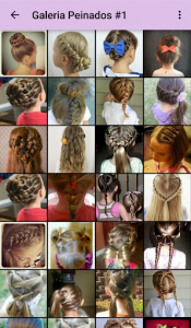 اسکرین شات برنامه Hairstyles for girls 3