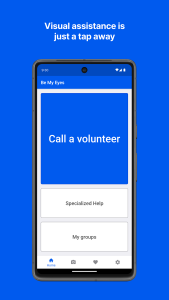 اسکرین شات 1 برنامه Be My Eyes