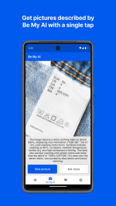 اسکرین شات 2 برنامه Be My Eyes