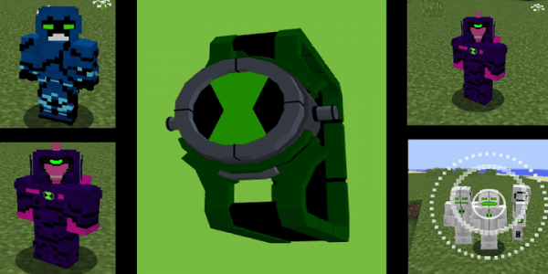 اسکرین شات برنامه Ben Alien 10 Mod for Minecraft PE 3