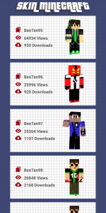 اسکرین شات برنامه Ben 10 skins for Minecraft PE 2