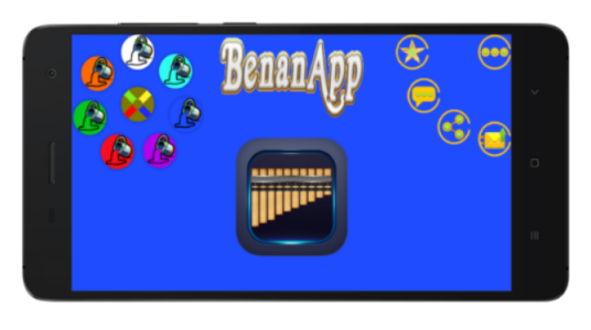 اسکرین شات 1 برنامه Pan Flute