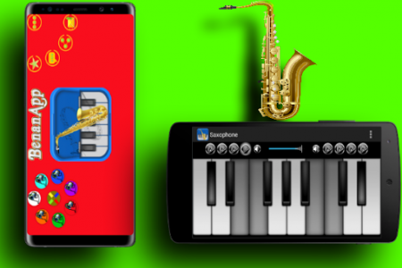 اسکرین شات برنامه saxophone - (piano) 3