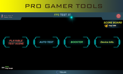 اسکرین شات برنامه FPS Test 3D Benchmark - Booster 6