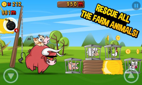 اسکرین شات بازی Run Cow Run 5