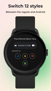اسکرین شات 3 برنامه Minimal Watch Faces