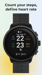 اسکرین شات 2 برنامه Minimal Watch Faces