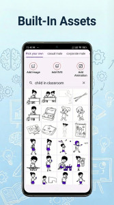 اسکرین شات 6 برنامه Benime-Whiteboard Video Maker