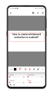 اسکرین شات 3 برنامه Benime-Whiteboard Video Maker