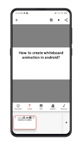 اسکرین شات برنامه Benime-Whiteboard Video Maker 2