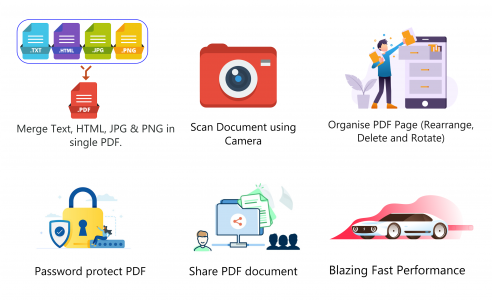 اسکرین شات 1 برنامه PDF Merge: Combine PDF