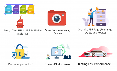 اسکرین شات برنامه PDF Merge: Combine PDF 1