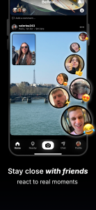 اسکرین شات 4 برنامه BeReal. Your friends for real.