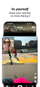 اسکرین شات 5 برنامه BeReal. Your friends for real.