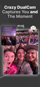 اسکرین شات 2 برنامه BeReal. Your friends for real.