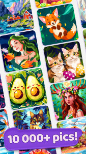 اسکرین شات 4 بازی Gallery: Color by number game