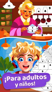 اسکرین شات بازی Gallery: Colorear y pintar 3