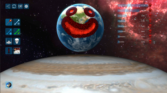 اسکرین شات بازی Solar System: Planet Smash 5