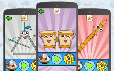 اسکرین شات 7 بازی Musical Instruments for Kids