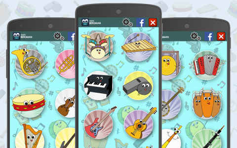 اسکرین شات 1 بازی Musical Instruments for Kids