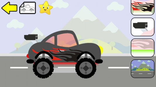 اسکرین شات 2 بازی Vehicles for Kids