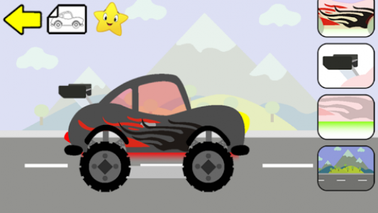 اسکرین شات بازی Vehicles for Kids 2
