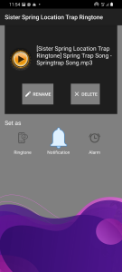 اسکرین شات برنامه Spring Location Trap Ringtone 4