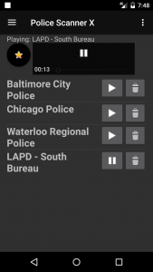 اسکرین شات 5 برنامه Police Scanner X