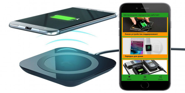 اسکرین شات 2 برنامه Wireless charging qi