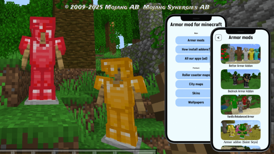 اسکرین شات برنامه Armor for Minecraft 2