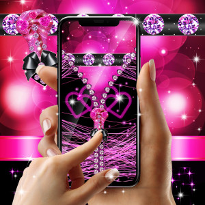 اسکرین شات 4 برنامه Locker black and pink