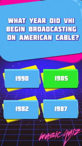اسکرین شات بازی Best 80s Music Quiz Game 80s Trivia Pop Quiz Game 5