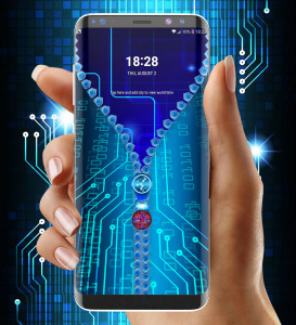 اسکرین شات 4 برنامه Lock screen for phone