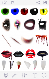 اسکرین شات برنامه Halloween Makeup Photo Editor 6