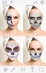 اسکرین شات برنامه Halloween Makeup Photo Editor 8